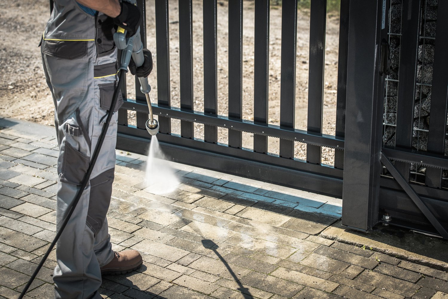 Driveway Pressure Washing